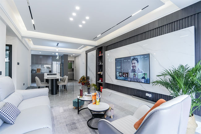 84㎡簡約風(fēng)，開放式廚房+多功能島臺，瞬間提升生活體驗